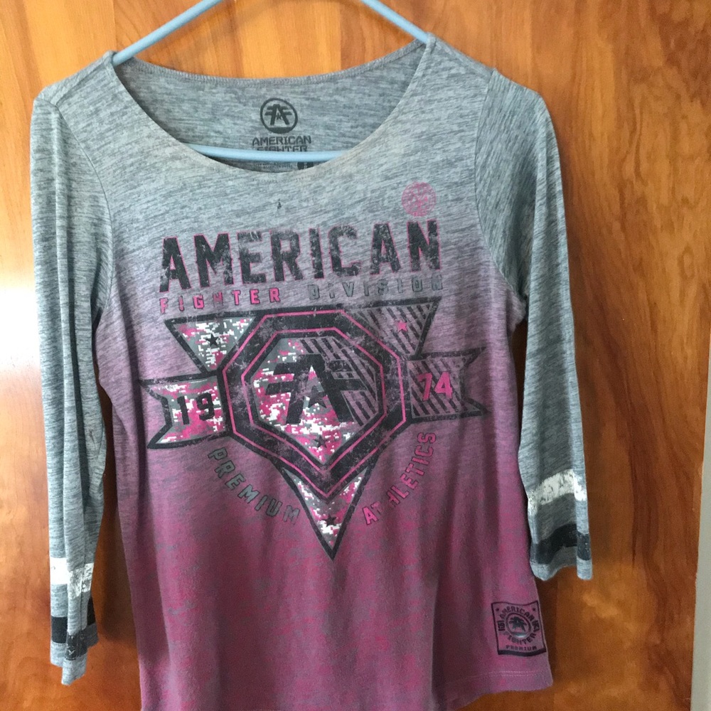 American Fighter 3/4 Length Sleeve Shirt